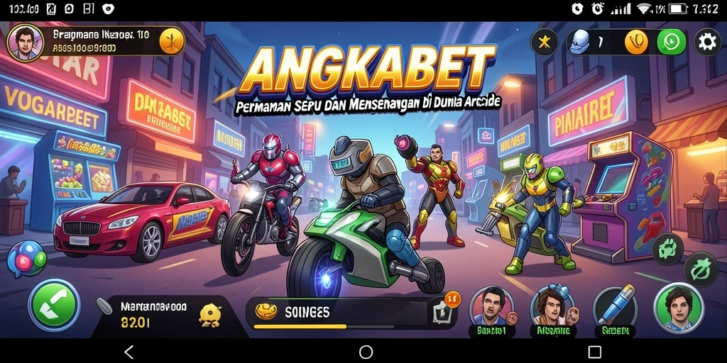 Tampilan gameplay menarik dari ANGKABET dengan aksi seru.