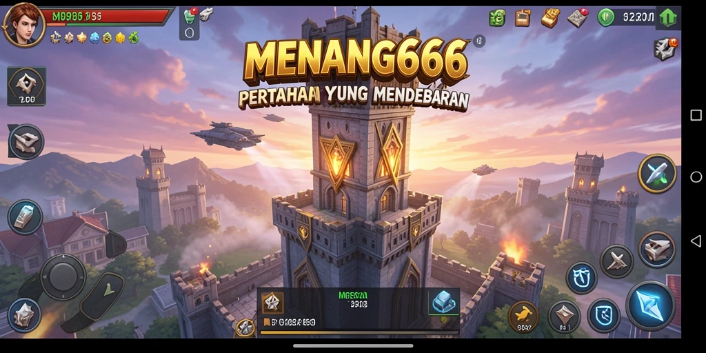 Gameplay Tower Defense yang seru dan penuh aksi.