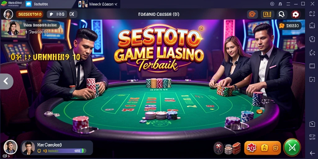 Tampilan gameplay seru di SESETOTO Live Casino.