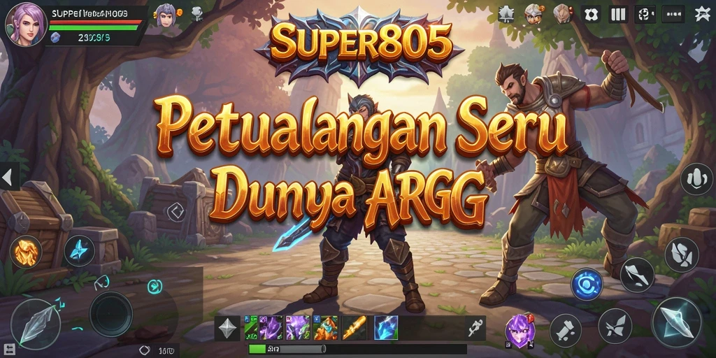 Tampilan gameplay <strong>SUPER805</strong> yang mendebarkan di dunia ARPG.