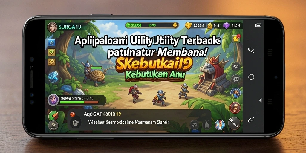 Tampilan antarmuka aplikasi SURGA19 yang intuitif dan praktis.